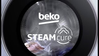 SteamCure by Beko la puissance de la vapeur 💨 ودّعوا البقع مع تقنية SteamCure من بيكو [upl. by Irap]