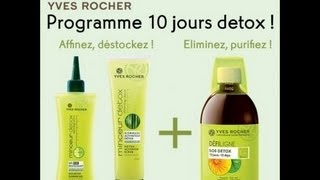 Revue  A Lattaque  avec Yves Rocher DETOX DEFILIGNE amp Garnier [upl. by Ielhsa]