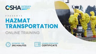 HAZMAT Transportation Training  Hazardous Materials Safely Online  Certification [upl. by Dallon166]