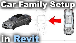 Car Families in Revit Tutorial [upl. by Nort]