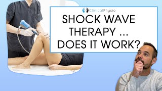 Does Shockwave Therapy Work  Expert Physio Reviews the Evidence [upl. by Larianna]