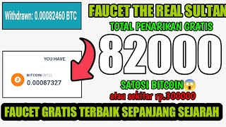 FAUCET TERBAIK💰😱TOTAL WD 82000 SATOSI BITCOIN GRATIS  WEB PENGHASIL CRYPTO  FAUCEY LEGIT 2023 [upl. by Thierry]