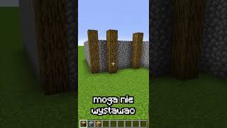 NIE BUDUJ TAK W MINECRAFT shorts minecraft [upl. by Jestude]