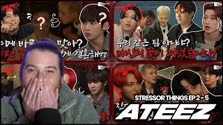 ATEEZ Stressor Things  Ep 25  REACTION [upl. by Haraf]