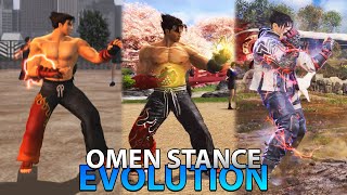 Evolution of Jins Omen Stance 1999  2024 [upl. by Airolg]