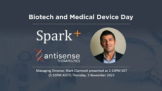 Antisense Therapeutics ASXANP — Biotech and Medical Device Day Presentation [upl. by Allecsirp]