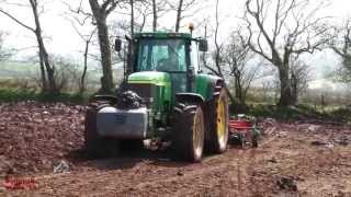 Ploughing with John Deere 7810  the Legend [upl. by Acnayb511]