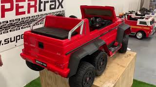 SUPERtrax Licensed Mercedes G63 6x6 Assembly Video [upl. by Hagan917]