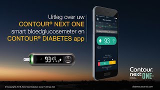 De CONTOUR NEXT ONE BGM en de CONTOUR DIABETES app  CONTOUR NEXT ONE  mgdL  België nlBE [upl. by Windzer]