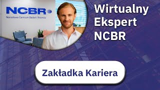 Wirtualny Ekspert Pracuj w NCBR [upl. by Ahcropal630]