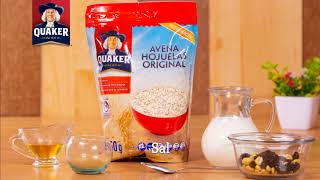 Colada de avena  Recetas con Avena Quaker [upl. by Annairb]