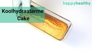 Recept Koolhydraatarme Cake [upl. by Merl]