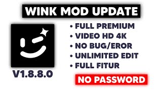 UPDATE‼️ wink mod apk terbaru 2024 no password and mobile legends [upl. by Aneerhs]