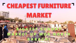 Biggest Sunday Market In Up Mor North Karachi  Karachi Ka Chor Bazar   Kumail Moody [upl. by Phillada]