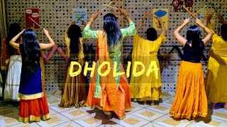 Dholida  Dandiya amp Garba Workshop 2019  Dance Alley  Sheena Thukral Choreography [upl. by Worrell]