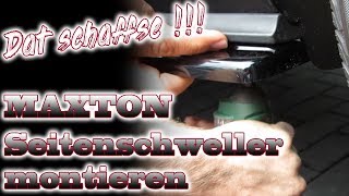 Golf 7 GTI Maxton Seitenschweller  Wie montieren   So baust DU sie an [upl. by Correna673]