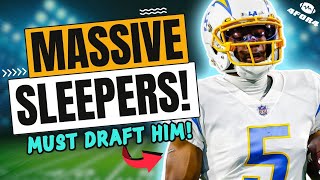 The BEST Deep Sleepers to Draft for 2024 Fantasy Football [upl. by Aicire]