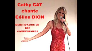 PARLER A MON PERE chantée par CATHY CAT sosie de CELINE DION [upl. by Gustafson]