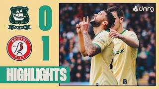 WELLS WINNER SENDS AWAY END MAD 🤯 Plymouth Argyle 01 Bristol City  Highlights [upl. by Nitsur440]