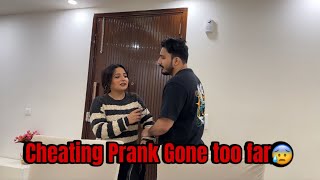 Worst Cheating Prank  Gone too far this time😱  vlog vihaannjasleen jahaann prank [upl. by Frohne]