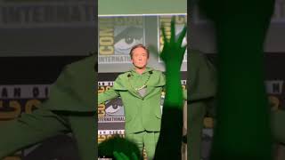 ROBERT DOWNEY JR DOCTOR DOOM  Marvel Studios AVENGERS DOOMSDAY HALL H Announcement [upl. by Llebpmac]