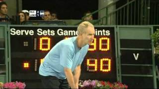 McEnroe v Lendl WTC 2011 [upl. by Jessalyn]