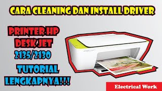 Cara Cleaning Cartridge Printer HP deskjet 21302135 New [upl. by Nonnad]