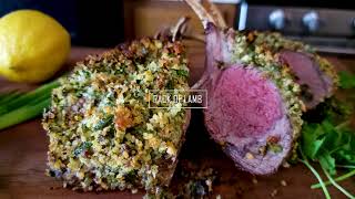 RACK OF LAMB WITH HERBS CRUST [upl. by Nahtaneoj657]