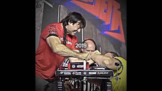 DEVON LARRAT VS DENIS 2023 OR 2019 ARMWRESLTER edit armwrestling devonlarratt [upl. by Pittel]