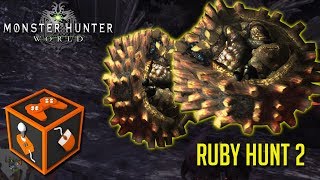 Monster Hunter World  81 Ruby Hunt 2 [upl. by Aihtenyc]