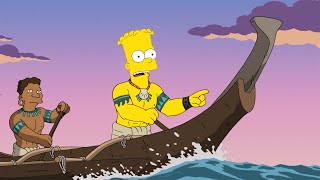 Bart Viaja por Todo el Océano Atlántico LOS SIMPSON CAPITULOS COMPLETOS [upl. by Elynad497]