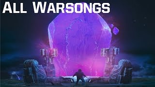 ALL WARSONGS【LEAGUE OF LEGENDS MUSIC 2016】 [upl. by Leffert]