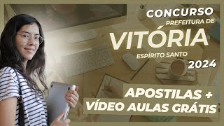 Apostila PREFEITURA DE VITÓRIA ES 2024 Analista em Gestão Pública Economista  VÍDEO AULAS GRÁTIS [upl. by Ainekahs475]