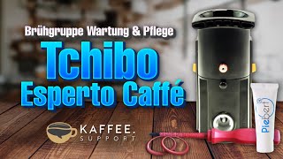 Tchibo Esperto Caffé Brühgruppe Wartung amp Pflege [upl. by Allveta507]