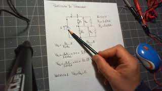Verifica del Partitore di Tensione 1 Schema di Principio [upl. by Neural]
