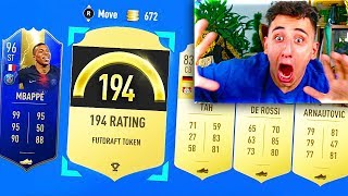 194 FUT DRAFT IN A PACK  FIFA 19 TOTS [upl. by Enahsed]