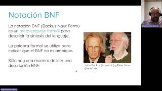 Sintaxis en Lenguajes de Programación 1 Notación BNF [upl. by Lacram60]