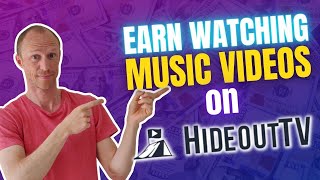 Earn Watching Music Videos on HideoutTV Highest Earnings Revealed [upl. by Akirej]