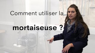 Comment utiliser la mortaiseuse [upl. by Hodgson]