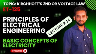 Kirchhoffs 2nd Law  Kirchhoffs Voltage Law with solved examples  Kirchhoffs Loop amp Mesh Law [upl. by Acirema443]