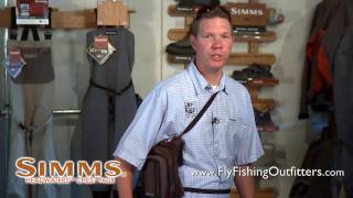 SIMMS Headwaters Chest Pack Review  Leland Fly Fishing Outfitters [upl. by Gessner437]