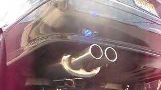 BMW e39 530i supersprint exhaust clip 1 [upl. by Fredella]