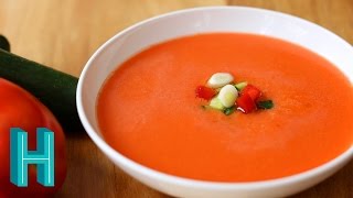 How to Make Gazpacho Recipe  Hilah Cooking [upl. by Ertnom]