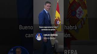 Carlos Herrera quotSánchez debería dimitir si se aplica su baremoquot [upl. by Okikuy]