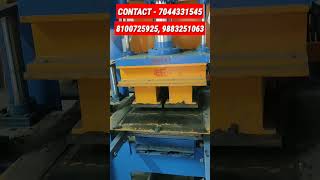 FLY ASH Brick Making Machine  Paver Block amp Fly Ash Brick Manufacturer shorts ytshort shortvideo [upl. by Thissa649]