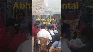 ABHAYA DENTAL CLINIC 🔥💯arijitsingh arkobe viralvideo trending tilottoma doctor [upl. by Bez237]