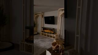 Part 3 tackling the electric fireplace electricfireplace construction homerenovation build [upl. by Cordeelia]