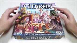 Tutorial Main Board Game  Citadels 2016 Edition [upl. by Limaa]