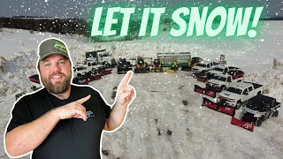 Getting the snow plow season started  Winter 2024 [upl. by Airottiv]