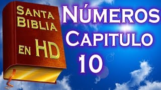 Números Capitulo 10  Santa Biblia ReinaValera Audio Remasterizado HD [upl. by Auvil]